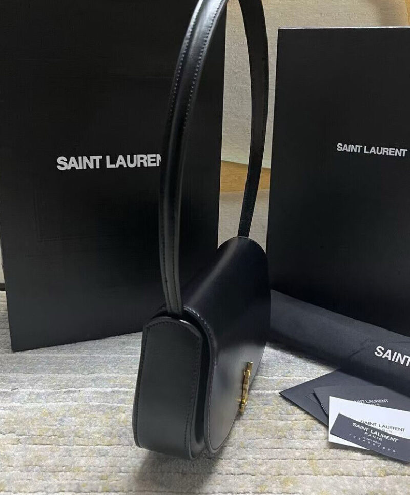 Saint Laurent Mini Voltaire In Box Saint Laurent Black